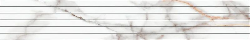 Фальшмозаика Estima SM03 Ametis Supreme Ferrum Trail 19x120 белый полир. - фото 1