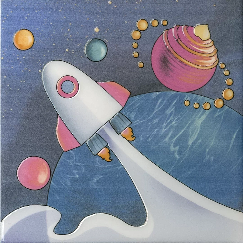 Декор Kerama Marazzi VT\A379\5009 Космос 1 20x20 - фото 1