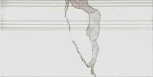 Плинтус Kerama Marazzi Venezia Монте Тиберио белый глянцевый обрезной 40х20 - фото 2