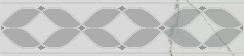 Бордюр Kerama Marazzi Venezia Мираколи глянцевый 30х5,7 - фото 1