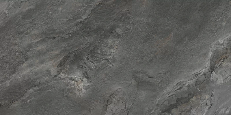 Керамогранит LCM Арджента Графит 60120RGE25M черный 60x120 - фото 1