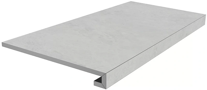 Ступень Kerama Marazzi Venezia клеёная Монте Тиберио серый матовый 33х80 - фото 1