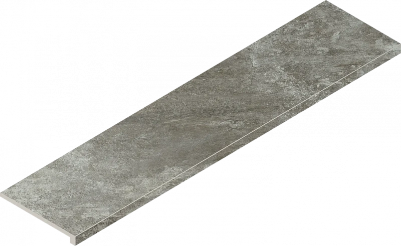 Ступень Италон Магма Фог фронтальная 620070002978 серый 33x120 - фото 1