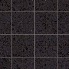 Atlas Concorde Italy Terrazzo Black Mosaico Lappato
