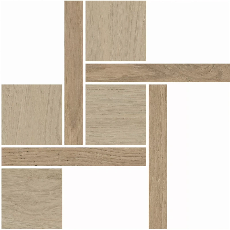 Декор Kerama Marazzi T056/SG643620 Альберони 1 наборный бежевый матовый обрезной 27.5x27.5 - фото 1