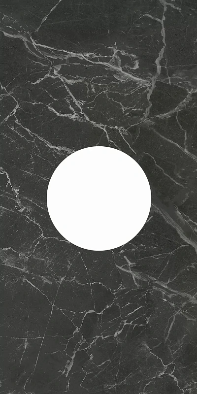 Декор Kerama Marazzi Venezia Коррер наборный чёрный глянцевый 30х60 - фото 3