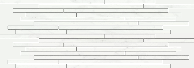 Декор Италон Charme Deluxe Bianco Michelangelo Strip 26x75 - фото 1
