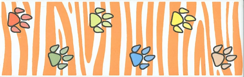 Бордюр Kerama Marazzi OS\A251\5009 Динозаврики 2 матовый 6.3x20 - фото 1