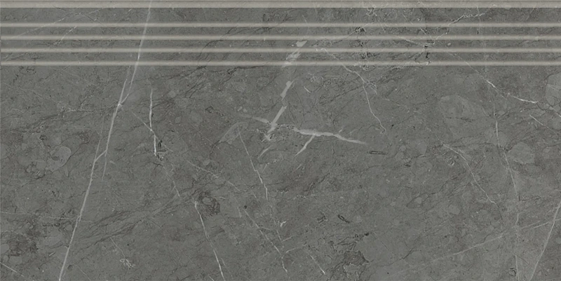 Ступень Керранова Skala Dark Grey K-2203/LR/st01/300x600x10 серый - фото 1