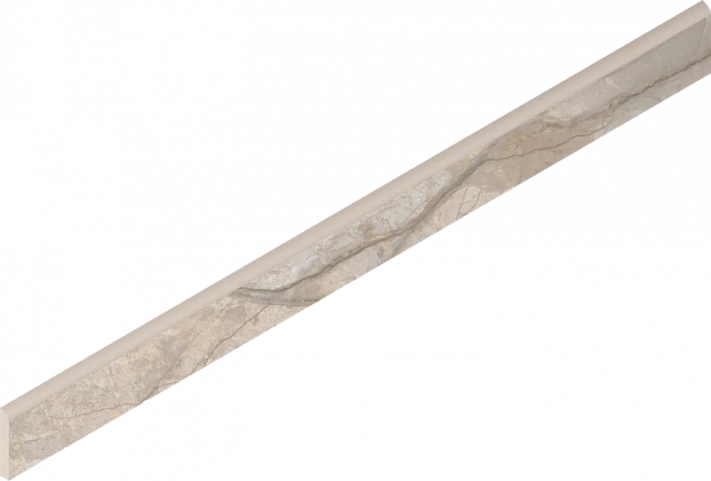 Плинтус Италон Стелларис Элегант Сильвер 610130007467 серый 7.2x80 - фото 1