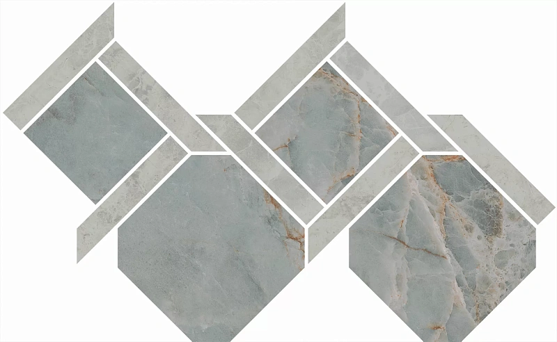 Декор Kerama Marazzi Venezia Риальто 2 наборный лаппатированный 48х29,5 - фото 3