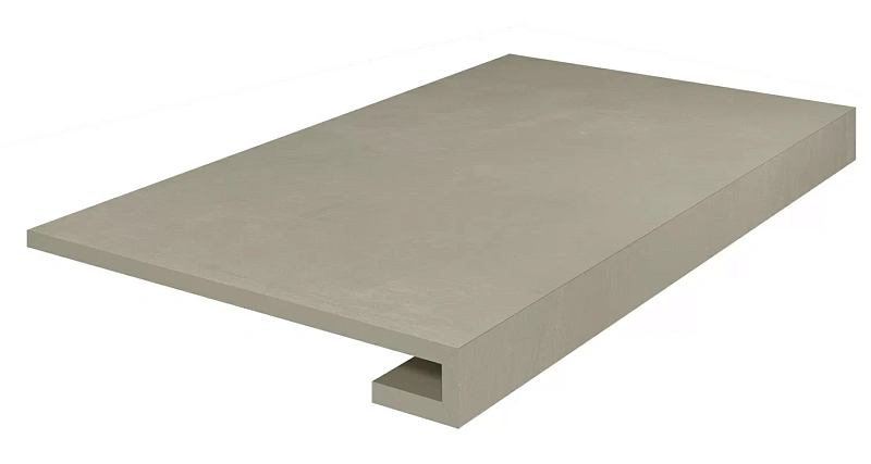 Ступень клееная Kerama Marazzi SG648320R\GCF Онда серый натуральный обрезной 33х60 - фото 1