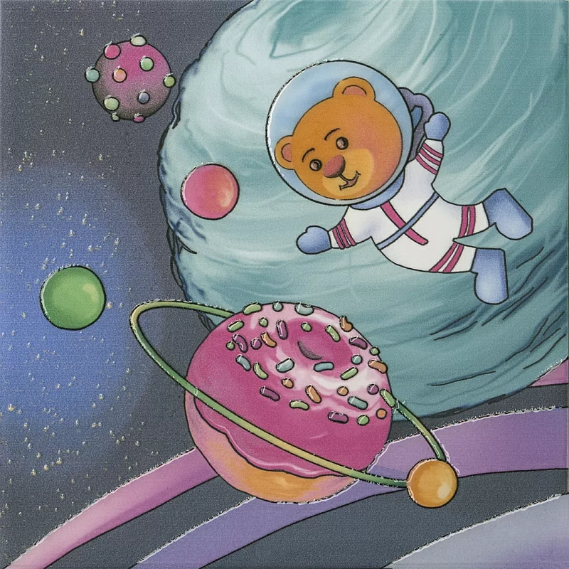 Декор Kerama Marazzi VT\A381\5009 Космос 3 20x20 - фото 1