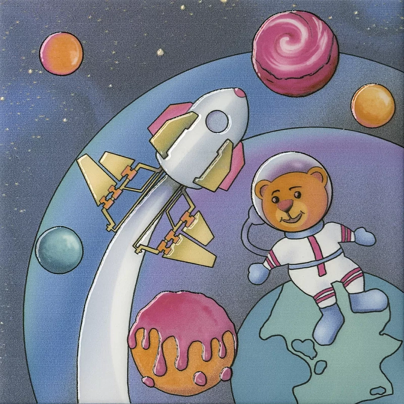 Декор Kerama Marazzi VT\A380\5009 Космос 2 20x20 - фото 1