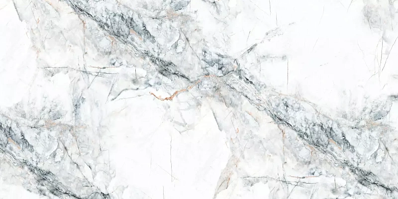 Керамогранит Maimoon Ceramica Gloster Santana White  серый 60x120 - фото 1