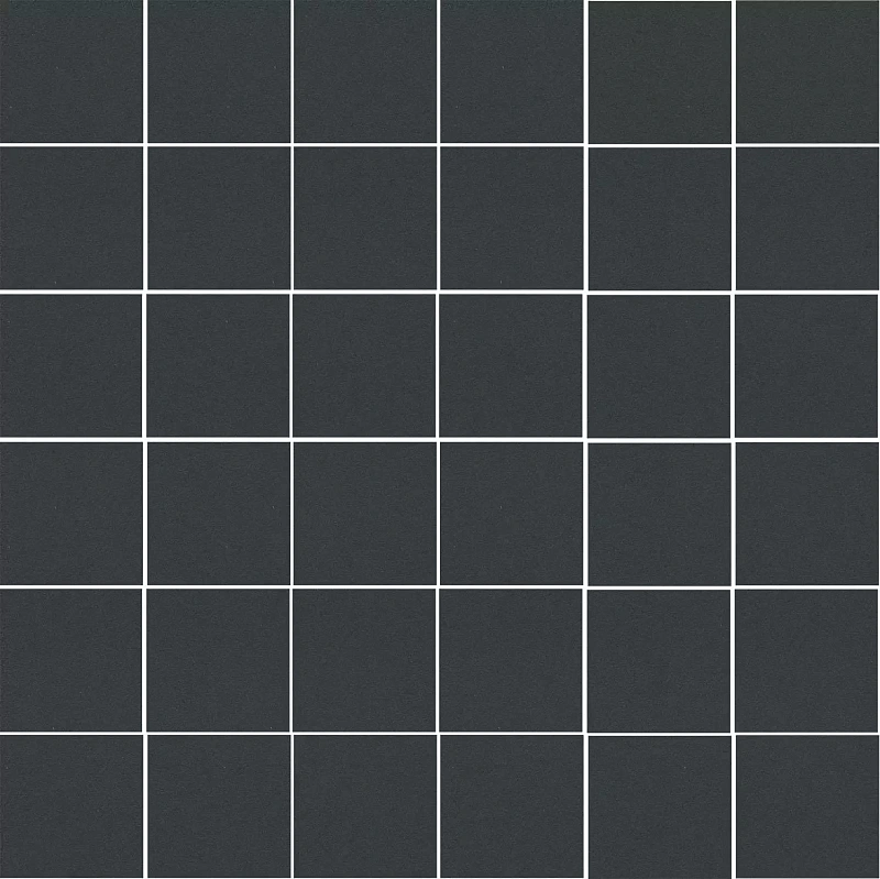 Керамогранит Kerama Marazzi Агуста черный натуральный из 36 частей 30.1x30.1 21057 - фото 1