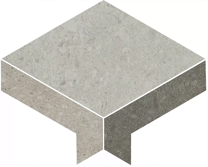 Декор Kerama Marazzi Venezia Чеппо ди Гре 2 наборный матовый обрезной 30х24 - фото 4