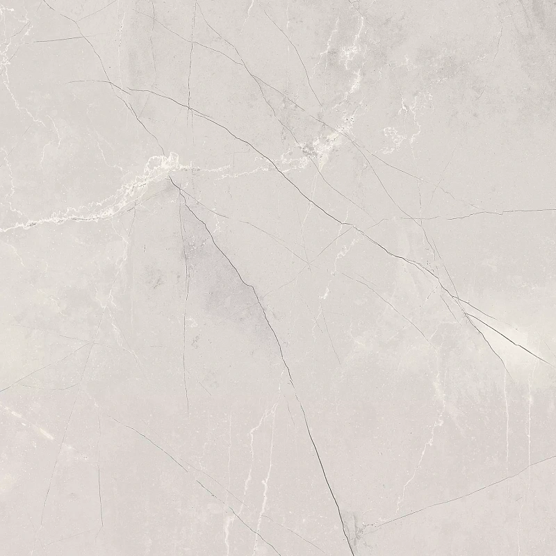 Керамогранит Persepolis Tile Leza Bianco Light Grey 6FML2251 серый 60x60 - фото 1