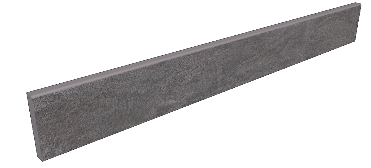 Плинтус Estima SR01 Spectrum Grey 7x60 серый - фото 1