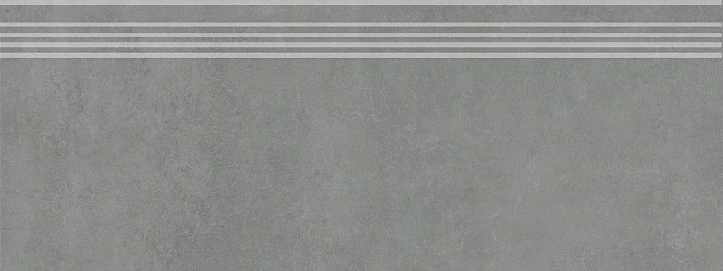 Ступень Kerama Marazzi DD841390R\GR Про Догана серый темный матовый обрезной 30x80 - фото 1
