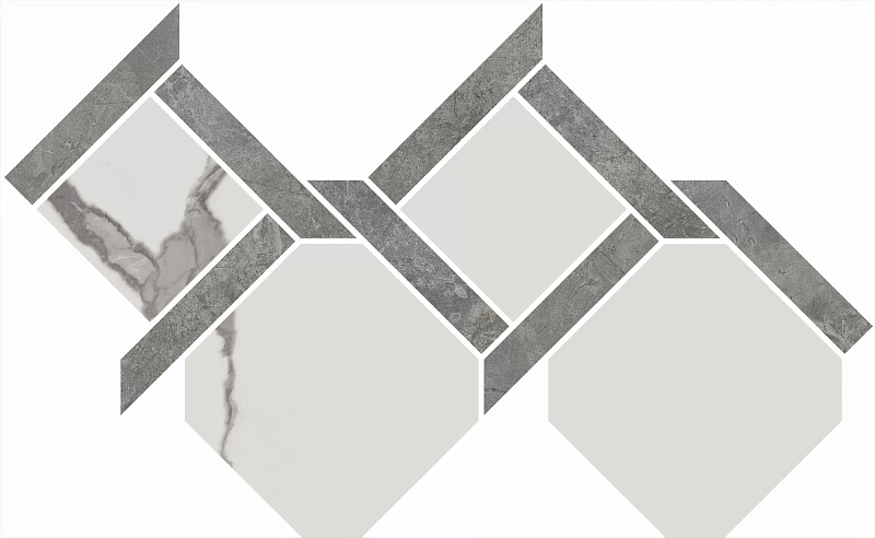 Декор Kerama Marazzi Venezia Риальто 3 наборный лаппатированный 48х29,5 - фото 2