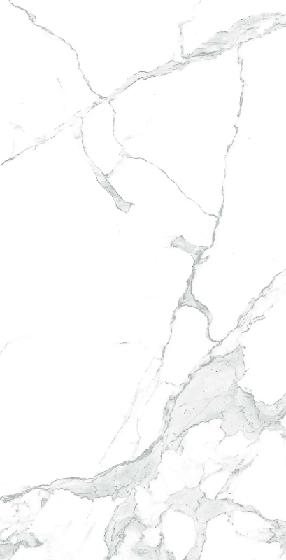 Керамогранит Аркадия Керамика GI8005-A Paradise Statuario Matt Glossy Ink 60x120 белый - фото 1