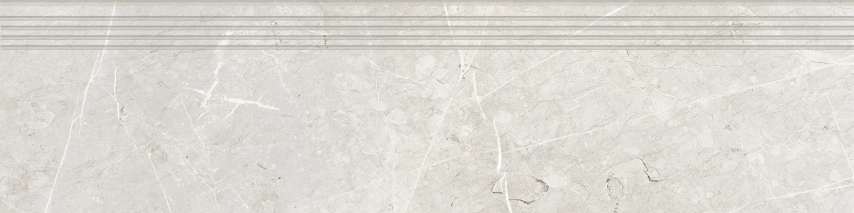 Ступень Керранова Skala White K-2201/LR/st01/300x1200x10 белый - фото 1