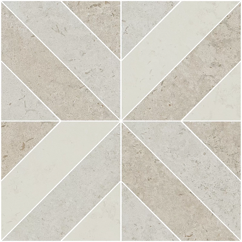 Декор Kerama Marazzi ID125T Про Лаймстоун бежевый матовый 60х60 - фото 2