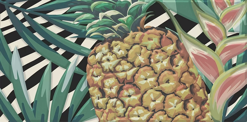 Декор Kerama Marazzi Пальмейра 2 9.9x20 HGD\A493\19056 - фото 1