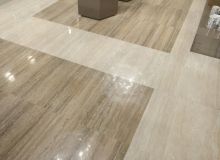 travertino floor project