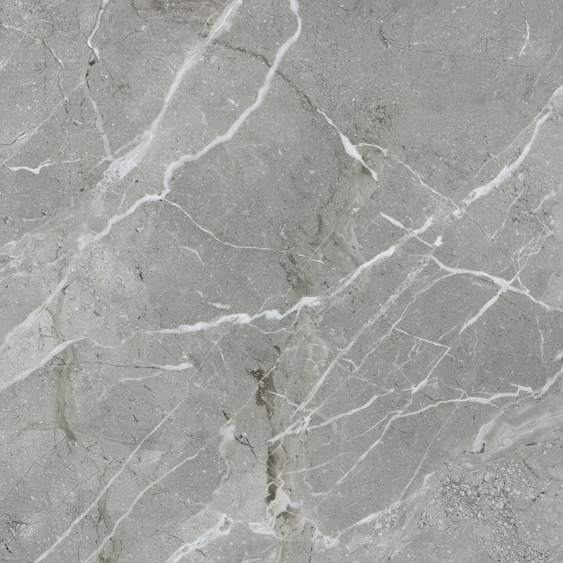 Керамогранит Vitra K947791R0001VTET SilkMarble Бреча Серый Матовый R9 Ректификат 60x60 - фото 1