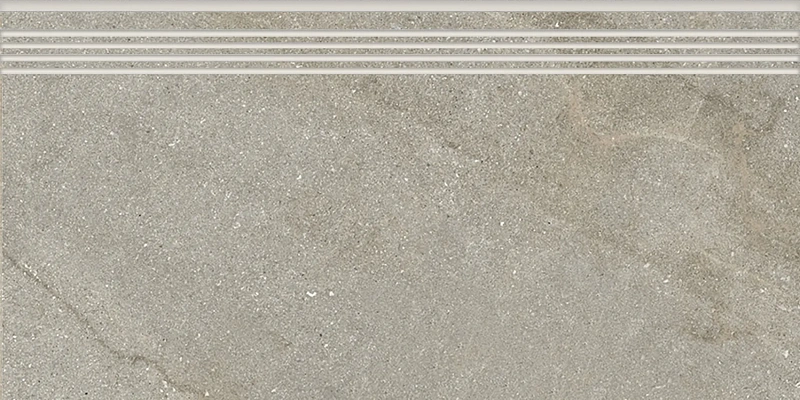 Ступень Керранова Bereg Grey Beige K-2403/MR/st01/300x600x9 серый - фото 1