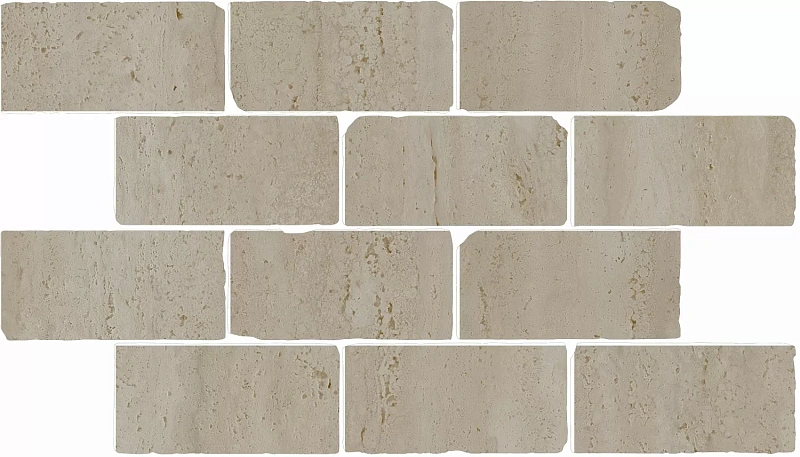 Бордюр Kerama Marazzi Venezia Сан-Марко мозаичный бежевый матовый обрезной 46,5х26,5 - фото 2