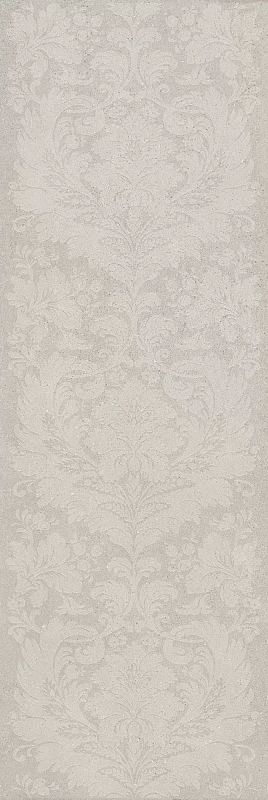 Керамическая плитка Kerama Marazzi Монсеррат структура серый светлый матовый обрезной 40x120 14044R - фото 1