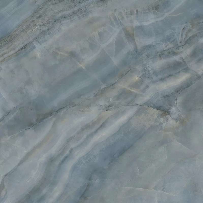 Керамогранит Kerama Marazzi Venezia Ониче голубой лаппатированный обрезной 119,5х119,5 - фото 1