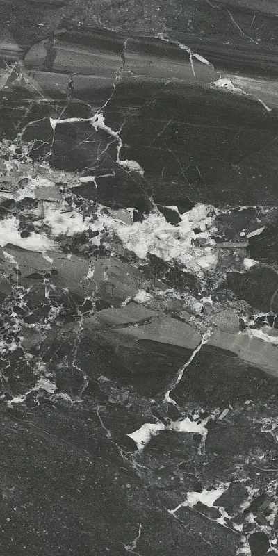 Керамическая плитка Kerama Marazzi Venezia Риальто чёрный глянцевый обрезной 40х80 - фото 9