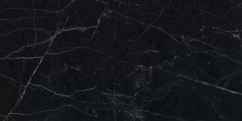 Керамогранит Atlas Concorde Italy Marvel Black Atlantis Lapp. A7FV 75x150 - фото 1