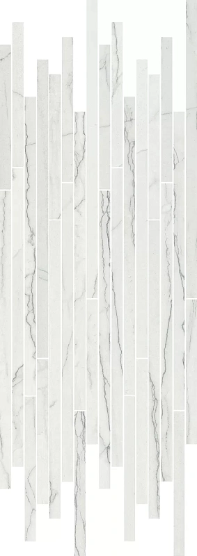 Декор Италон Charme Advance Platinum White Strip 26x75 - фото 1