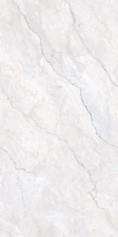 Керамогранит Креанза CZ-GL06-B Lumiere White Matt Glossy Ink 80x160 белый - фото 1