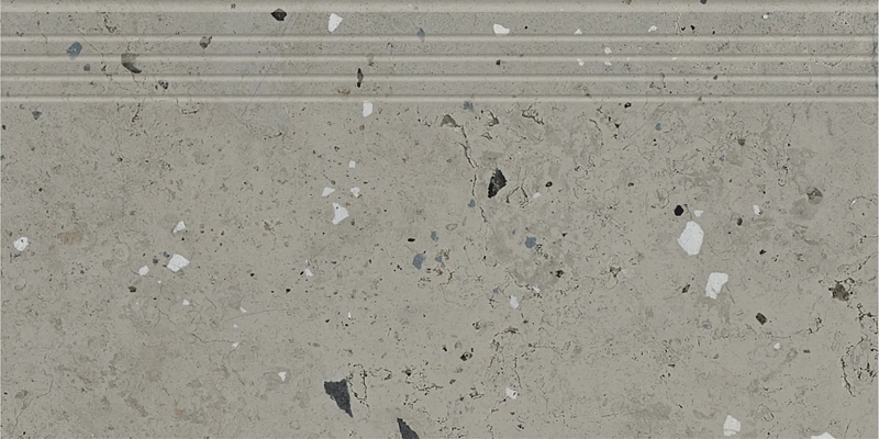 Ступень Керранова Etagi Grey K-2015/MR/st01/300x600x9 серый - фото 1