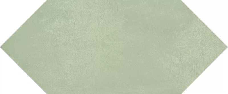 Керамическая плитка Kerama Marazzi Фурнаш грань зеленый светлый глянцевый 14x34 35026 - фото 2