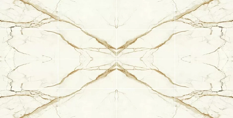Керамогранит Atlas Concorde Italy Marvel Calacatta Imperiale Lapp Macchia Aperta A4PI 75x150 - фото 1