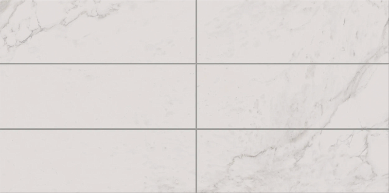 Фальшмозаика Estima MO01 Melody White Bricks Small FalseMosaic/MO01_NS/29,8x60x8/Bricks Small/ белый 29.8x60 - фото 1
