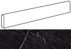 Плинтус Marvel Nero Marquina Battiscopa Dig. Matt ATDN 4.6x60