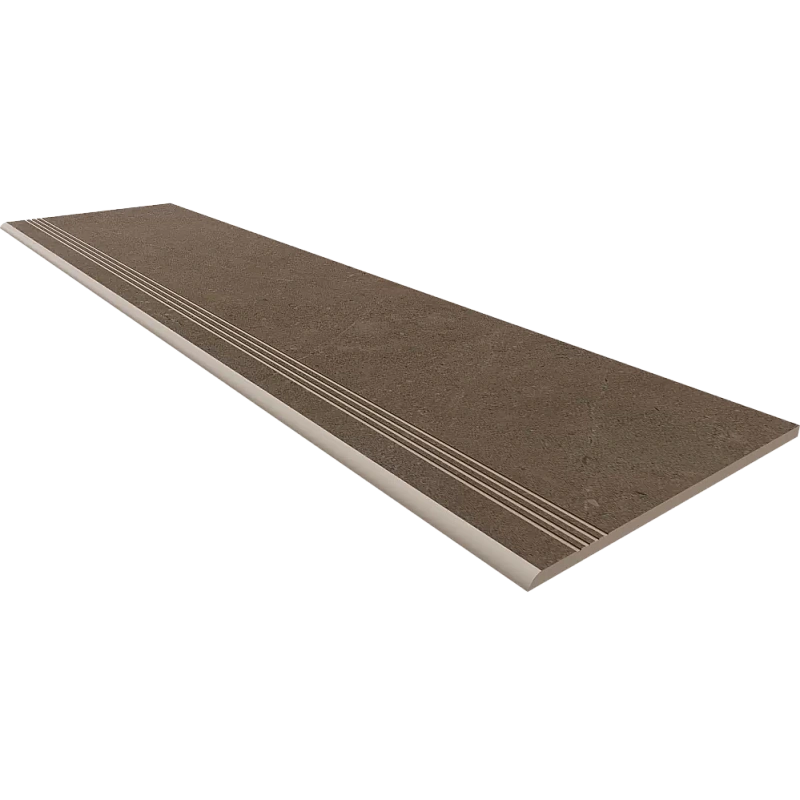 Ступень Estima GO03 Gobi Brown Grey 30x120 коричневый - фото 1