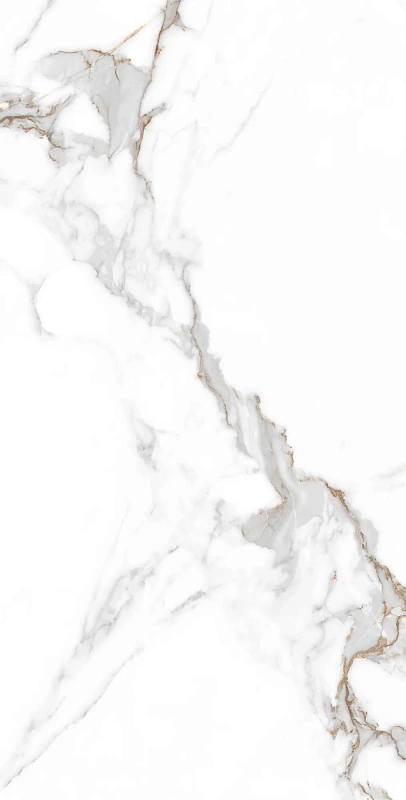 Керамогранит Креанза CP4001-A Statuario Seville Carving Pro 60x120 белый - фото 1