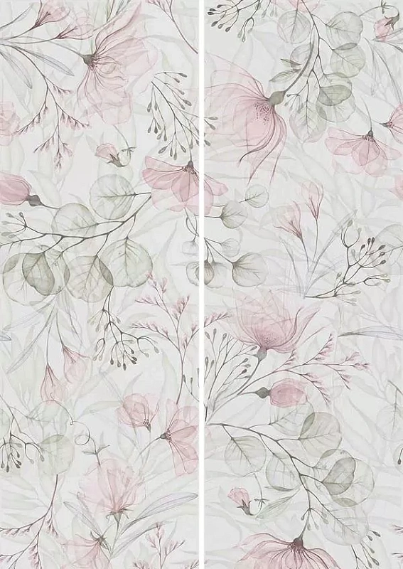 Декор Kerama Marazzi Venezia Веро глянцевый обрезной 80х120 из 2-х частей 40х120 - фото 1