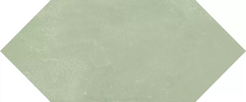 Керамическая плитка Kerama Marazzi Фурнаш грань зеленый светлый глянцевый 14x34 35026 - фото 4