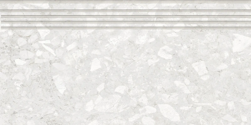 Ступень Керранова Molekula White K-2110/MR/st01/300x600x9 белый - фото 1