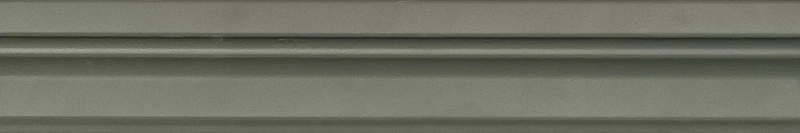 Бордюр Kerama Marazzi Магнолия Багет зеленый матовый обрезной 5x30 BLC027R - фото 1
